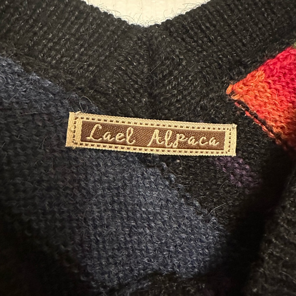 Lael Alpaca Shawl View 2
